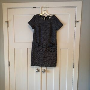 Tweed Office Shift Dress
